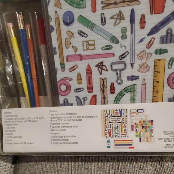 TEACHER'S  PLANNING TOTE - Picture 6 of 16